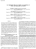 Cover page: An Optimality-Theoretic Model of Acquisition of Tense and Agreement in French