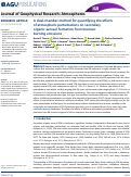 Cover page: A dual‐chamber method for quantifying the effects of atmospheric perturbations on secondary organic aerosol formation from biomass burning emissions