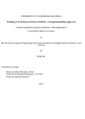 Cover page: Modeling User Behavior Patterns in LBSNs: A Graph Embedding Approach