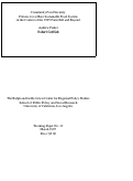 Cover page: Community Food Security: Policies for a More Sustainable Food System in the Context of the 1995 Farm Bill and Beyond