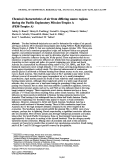 Cover page: Chemical characteristics of air from differing source regions during the Pacific Exploratory Mission‐Tropics A (PEM‐Tropics A)