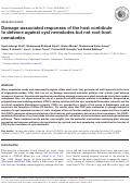 Cover page: Damage-associated responses of the host contribute to defence against cyst nematodes but not root-knot nematodes