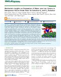 Cover page: Mechanistic Insights on Permeation of Water over Iron Cations in Nanoporous Silicon Oxide Films for Selective H2 and O2 Evolution