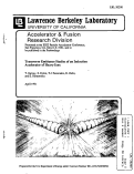 Cover page: Transverse Emittance Studies of an Induction Acclerator of Heavy Ions