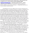 Cover page: In-Situ Reaction Rates In The Vadose Zone At The Hanford Site Inferred From U Series Disequilibrium
