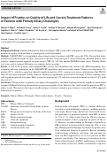 Cover page: Impact of Pruritus on Quality of Life and Current Treatment Patterns in Patients with Primary Biliary Cholangitis.