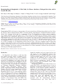 Cover page: Huanglongbing in Bangladesh: A Pilot Study for Disease Incidence, Pathogen Detection, and its Genetic Diversity