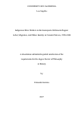 Cover page: Indigenous Mine Workers in the Guanajuato-Michoacán Region: Labor, Migration, and Ethnic Identity in Colonial Mexico, 1550-1800