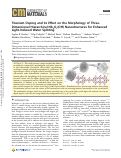 Cover page: Titanium Doping and Its Effect on the Morphology of Three-Dimensional Hierarchical Nb3O7(OH) Nanostructures for Enhanced Light-Induced Water Splitting