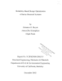 Cover page: Reliability-based design optimization of series structural systems