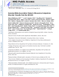 Cover page: Genome-wide association study in obsessive-compulsive disorder: results from the OCGAS.