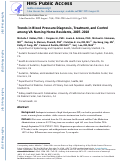 Cover page: Trends in blood pressure diagnosis, treatment, and control among VA nursing home residents, 2007-2018.