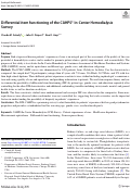 Cover page: Differential item functioning of the CAHPS® In-Center Hemodialysis Survey