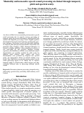 Cover page: Musicality and non-native speech sound processing are linked through temporal, pitch and spectral acuity