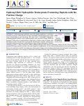 Cover page: Hydroxyl-Rich Hydrophilic Endocytosis-Promoting Peptide with No Positive Charge