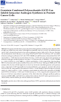 Cover page: Genistein Combined Polysaccharide (GCP) Can Inhibit Intracrine Androgen Synthesis in Prostate Cancer Cells