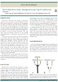 Cover page: Novel dual-action tissue through-the-scope clip for endoscopic closure