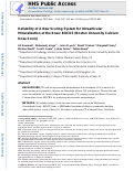 Cover page: Reliability of a new scoring system for intraarticular mineralization of the knee: Boston University Calcium Knee Score (BUCKS)