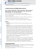 Cover page: Lactation Duration and Midlife Atherosclerosis