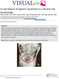 Cover page: A Case of Ogilvie's Syndrome in a 58-year-old Quadriplegic