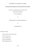 Cover page: Data-Driven Forecasting for Grid-Connected Solar Power Plants