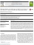 Cover page: Stall/surge dynamics of a multi-stage air compressor in response to a load transient of a hybrid solid oxide fuel cell-gas turbine system