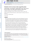 Cover page: Modulation of Host Learning in Aedes aegypti Mosquitoes