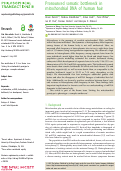 Cover page: Pronounced somatic bottleneck in mitochondrial DNA of human hair