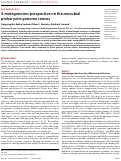 Cover page: A metagenomic perspective on the microbial prokaryotic genome census