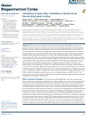 Cover page: Attribution of Space‐Time Variability in Global‐Ocean Dissolved Inorganic Carbon