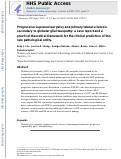 Cover page: Progressive supranuclear palsy and primary lateral sclerosis secondary to globular glial tauopathy: a case report and a practical theoretical framework for the clinical prediction of this rare pathological entity