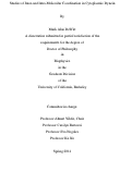 Cover page: Studies of Inter-and Intra-Molecular Coordination in Cytoplasmic Dynein