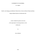 Cover page: The Few, the Changing, the Different: Pubertal Onset, Perceived School Climate and Body Image in Ethnically Diverse Sixth Grade Girls