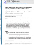 Cover page: Seeking a Better Balance Between Efficiency and Interpretability: Comparing the Likert Response Format With the Guttman Response Format