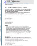 Cover page: Non-B variants of HIV-1 in San Francisco, California.