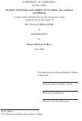 Cover page: Fusion systems and biset functors via ghost algebras