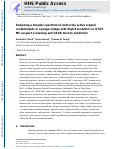 Cover page: Analyzing a broader spectrum of endocrine active organic contaminants in sewage sludge with high resolution LC-QTOF-MS suspect screening and QSAR toxicity prediction