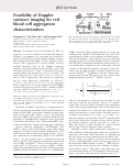 Cover page: Feasibility of Doppler variance imaging for red blood cell aggregation characterization