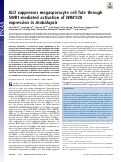 Cover page: KLU suppresses megasporocyte cell fate through SWR1-mediated activation of WRKY28 expression in Arabidopsis