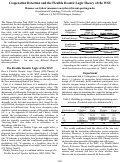 Cover page: Cooperation Detection and the Flexible Deontic Logic Theory of the WST