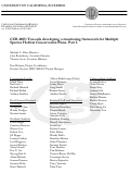 Cover page of CCB 2005: Towards developing a monitoring framework for Multiple Species Habitat Conservation Plans. Part I.