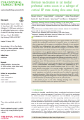 Cover page: Memory reactivation in rat medial prefrontal cortex occurs in a subtype of cortical UP state during slow-wave sleep