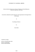 Cover page: Observed Adolescent Disclosure to Parents: The Roles of Parental Responses, Adolescent Adjustment, and Culture