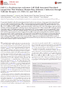 Cover page: FAD-I, a Fusobacterium nucleatum Cell Wall-Associated Diacylated Lipoprotein That Mediates Human Beta Defensin 2 Induction through Toll-Like Receptor-1/2 (TLR-1/2) and TLR-2/6.