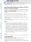 Cover page: Alcohol Use and HIV Risk Within Social Networks of MSM Sex Workers in the Dominican Republic