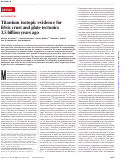 Cover page: Fungus-like mycelial fossils in 2.4-billion-year-old vesicular basalt