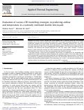 Cover page: Evaluation of various CFD modelling strategies in predicting airflow and temperature in a naturally ventilated double skin façade