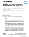 Cover page: Signed weighted gene co-expression network analysis of transcriptional regulation in murine embryonic stem cells