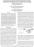 Cover page: Compositional Generalization in Distributional Models of Semantics: Transformer-based Language Models are Architecturally Advantaged