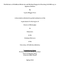 Cover page: The Relation of Childhood Memories and Husband Support to Parenting Self-Efficacy in Japanese Mothers